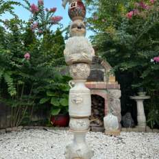 Albany Raffle! One-Of-A-Kind Totem by Laplaca Pottery Works